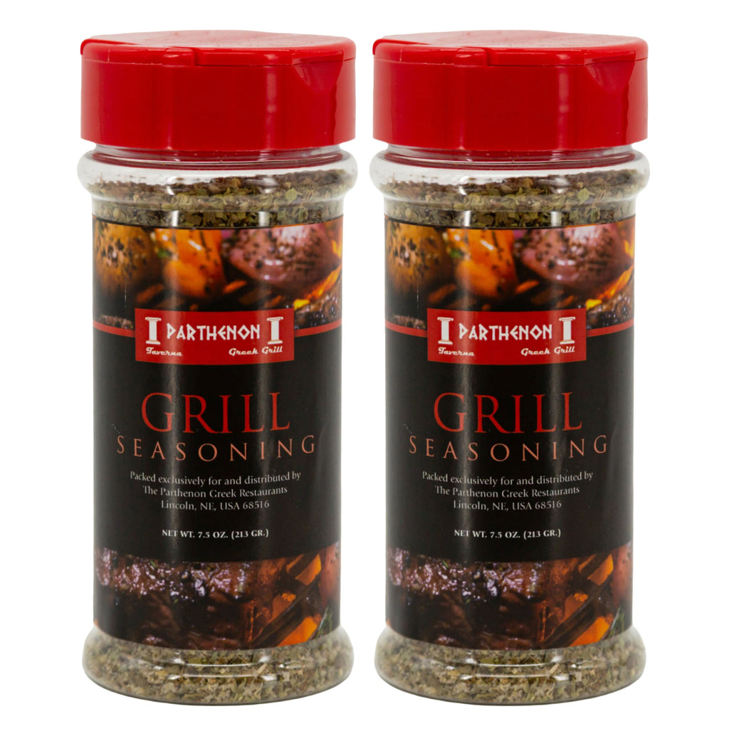 Greek Style Grill Seasoning | Pack of 2 | 7.5 oz | The Parthenon Catering