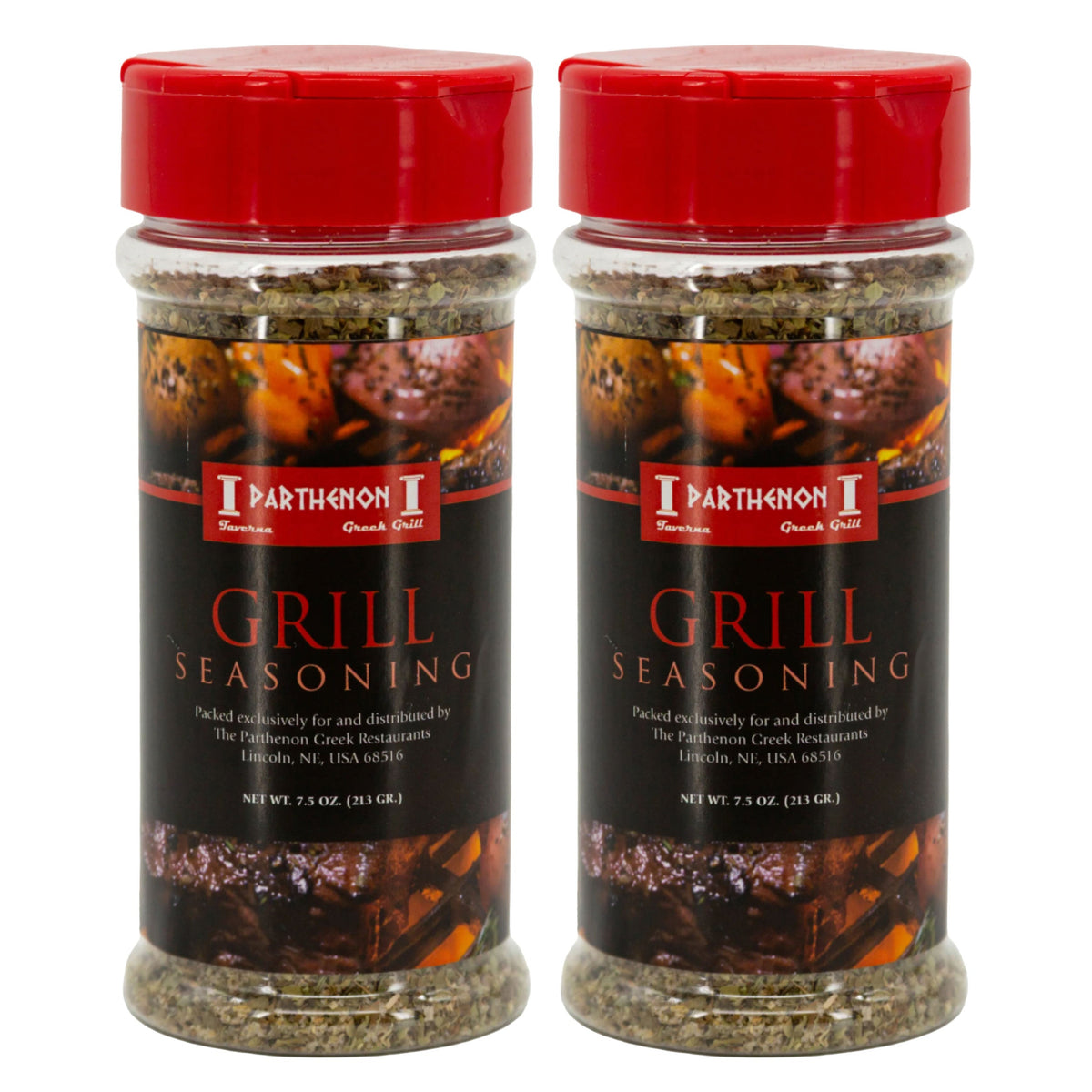 Greek Style Grill Seasoning | Pack of 2 | 7.5 oz | The Parthenon Catering