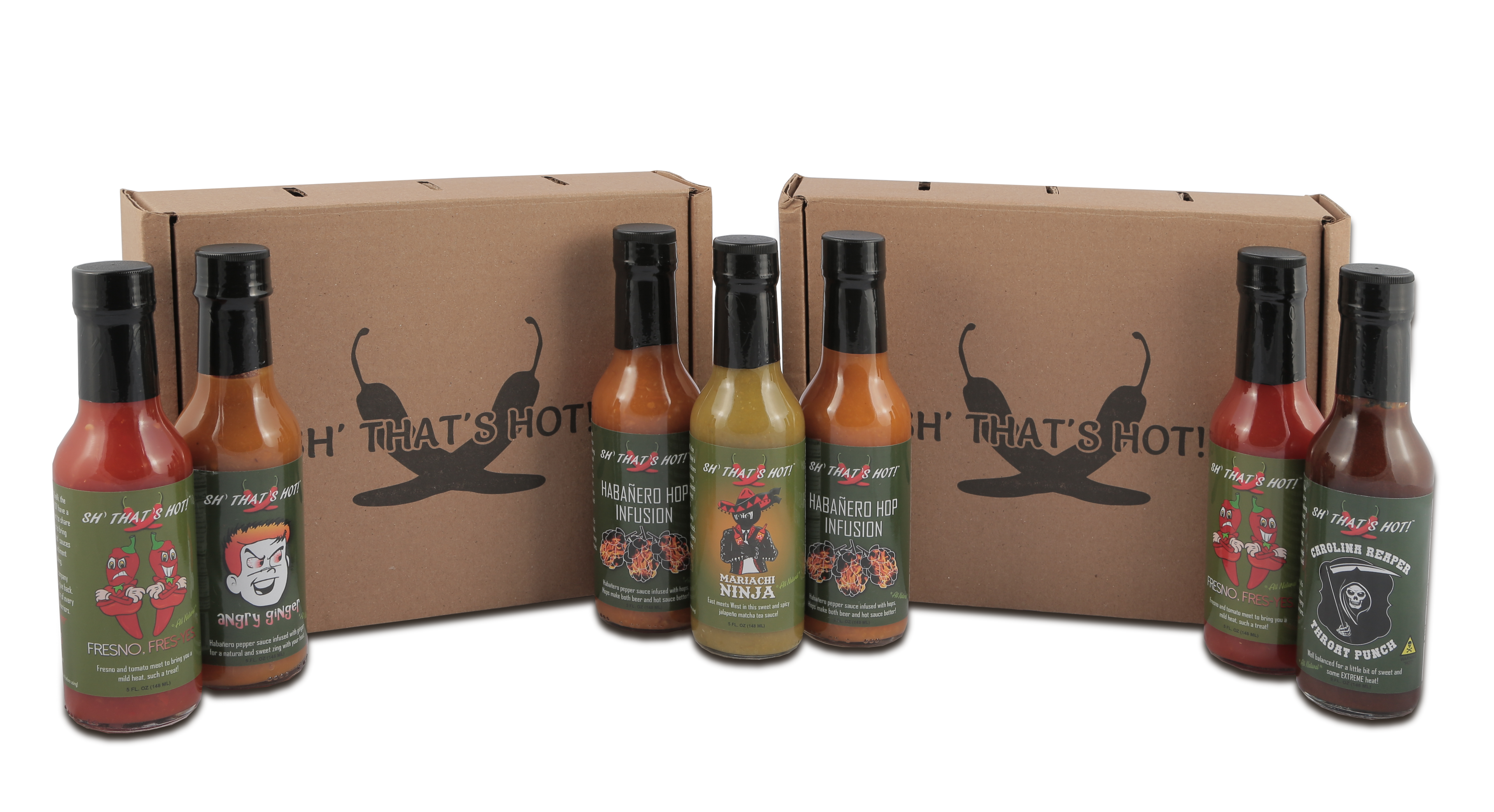 4-pack Hot Sauce Mix & Match