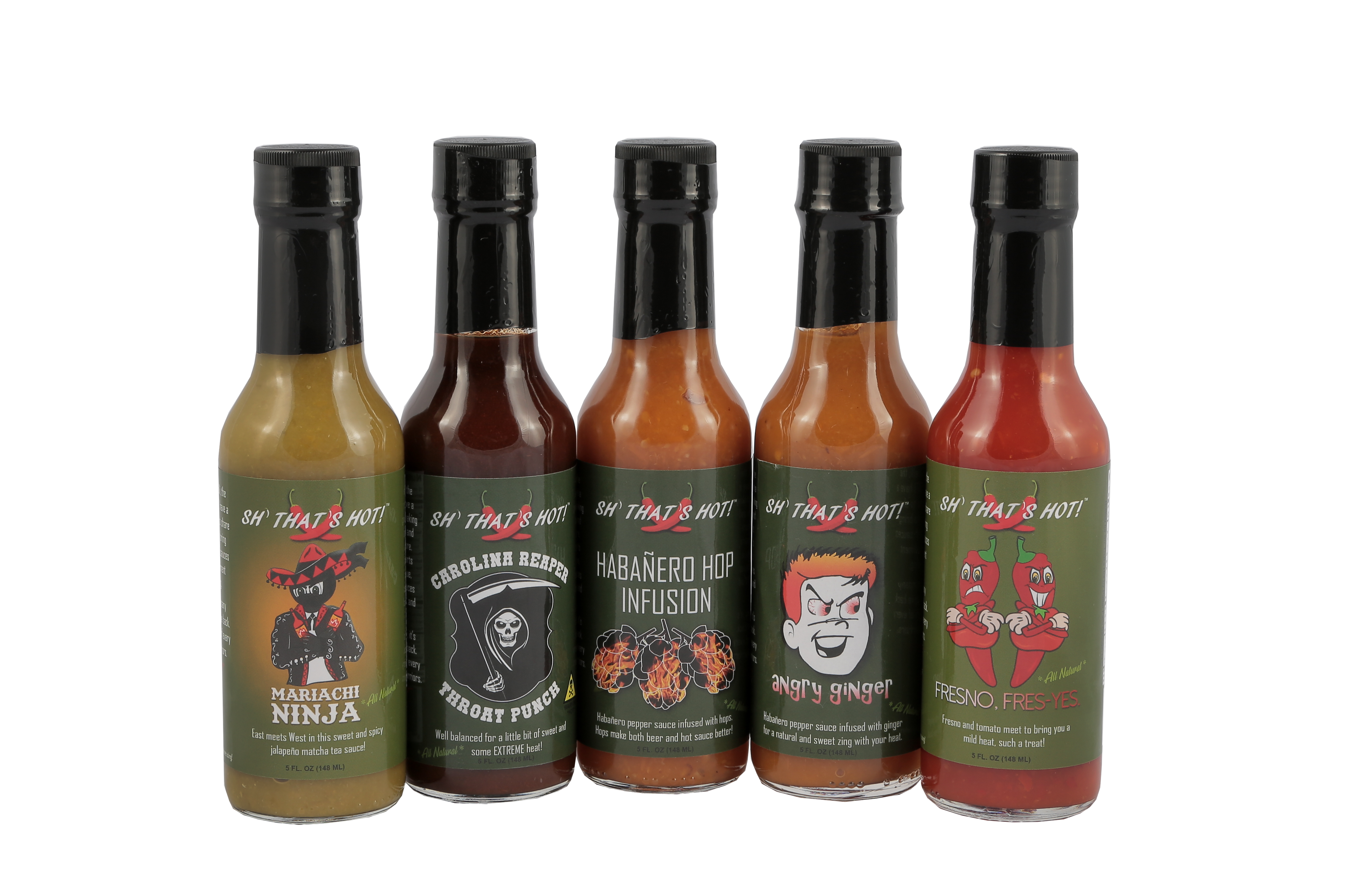 4-pack Hot Sauce Mix & Match