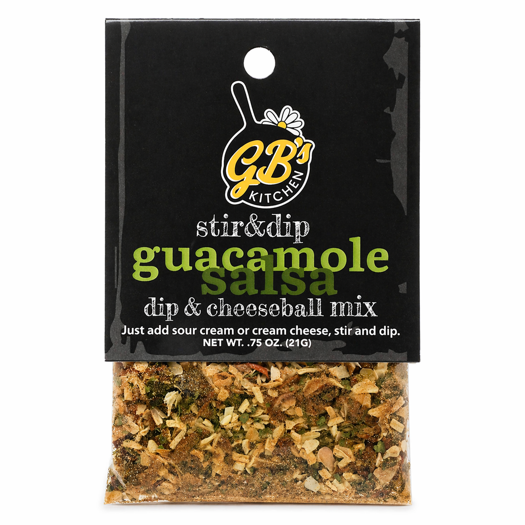 Guacamole/Salsa Dip & Cheeseball Mix | .75 oz | GB's Kitchen