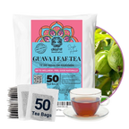 Guava Leaf Tea Bags – 50 Count | Caffeine-Free Herbal Tea