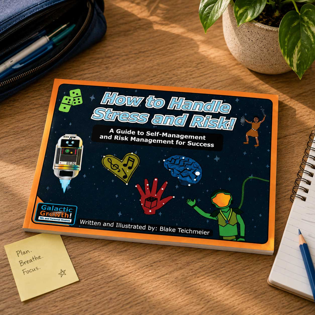How to Handle Stress and Risk! by Blake Teichmeier | Softcover | GreatCents
