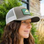 Good Life Trucker Hat | Chimney Rock | One Size Fits Most | Nebraska State Historical Society