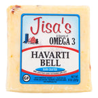 Cheese 6 Piece Sampler | Garlic Pepper, Dill, Havarti Bell, Tomato Basil, Garden Herb, Garlic Parsley | Jisa's Farmstead Cheese