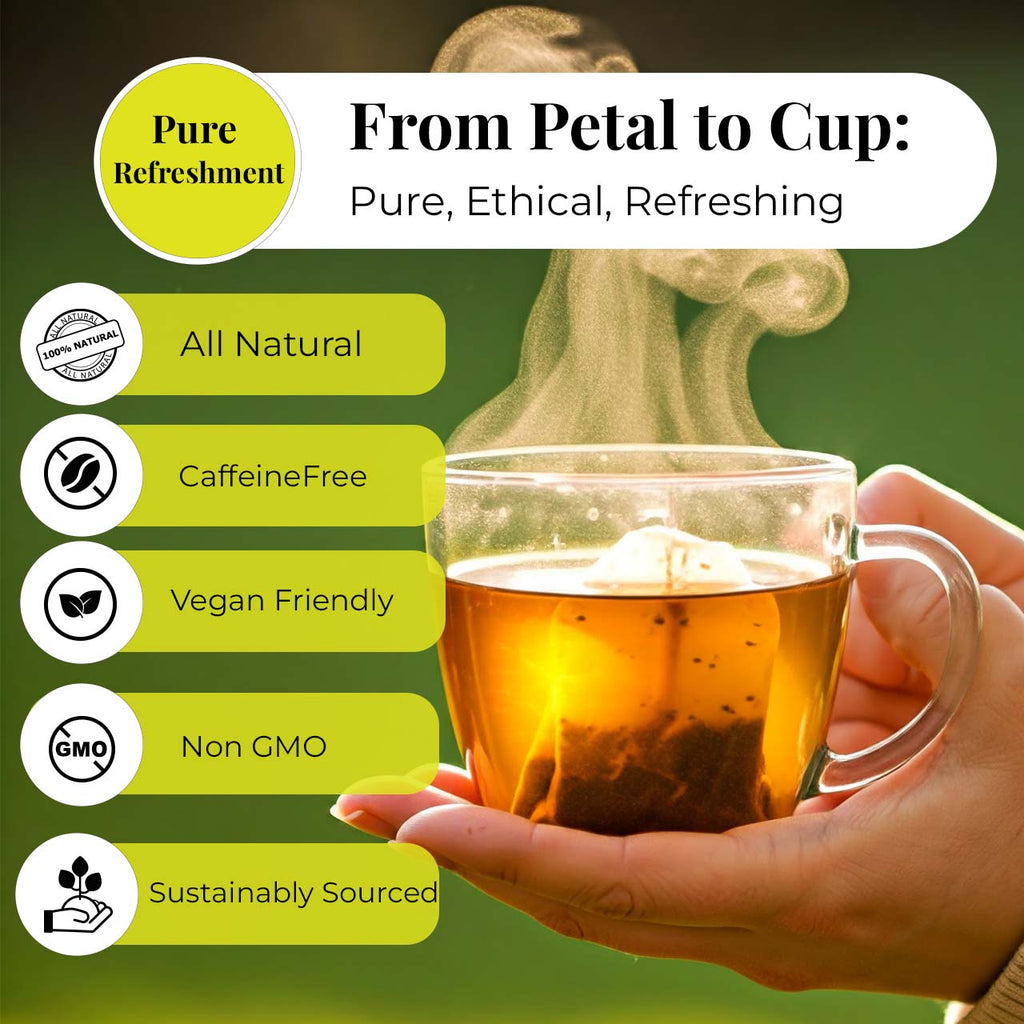 Papaya Leaf Tea Bags – 75 Count | Caffeine-Free Herbal Tea