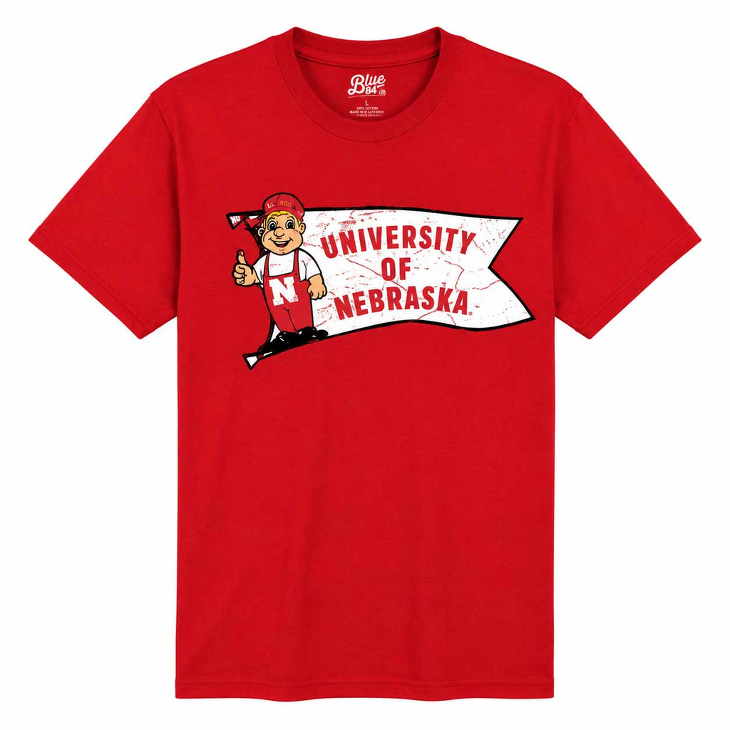 Unisex Lil Red Flag Red T-Shirt | Multiple Sizes | Blue 84