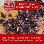 Dried Hibiscus Flowers 5 oz – Loose Leaf Hibiscus Tea | Akshit