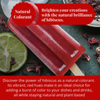 Dried Hibiscus Flowers 5 oz – Loose Leaf Hibiscus Tea | Akshit