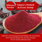 Dried Hibiscus Flowers 5 oz – Loose Leaf Hibiscus Tea | Akshit
