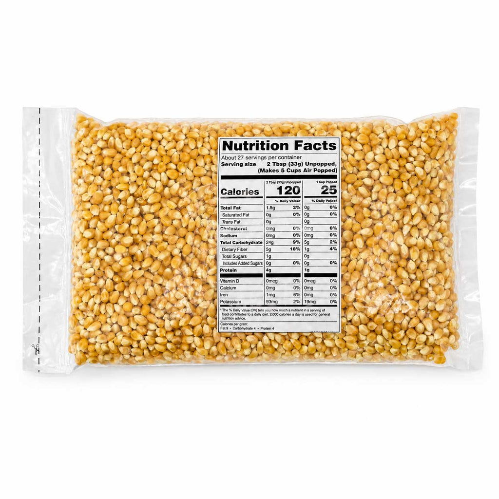 Yellow Popcorn Kernels | Pack of 3 | 2 lb | Non-GMO | Hilger's Agri-Natural