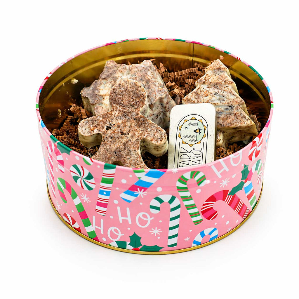 Organic Artisan Fire Starter Kit in Holiday Tin | Pack of 3 | Spark Change