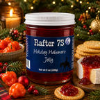Ulitimate Habanero Jelly Bundle | 8 oz | Original, Hot, Mango-Peach, Blackberry, Cherry & Holiday | Rafter 7S