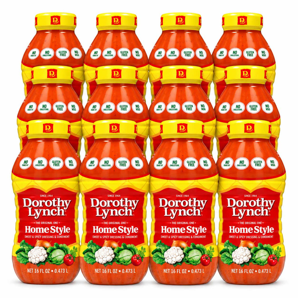 Homestyle Dorothy Lynch Salad Dressing | Case of 12 | 16 oz | Gluten Free