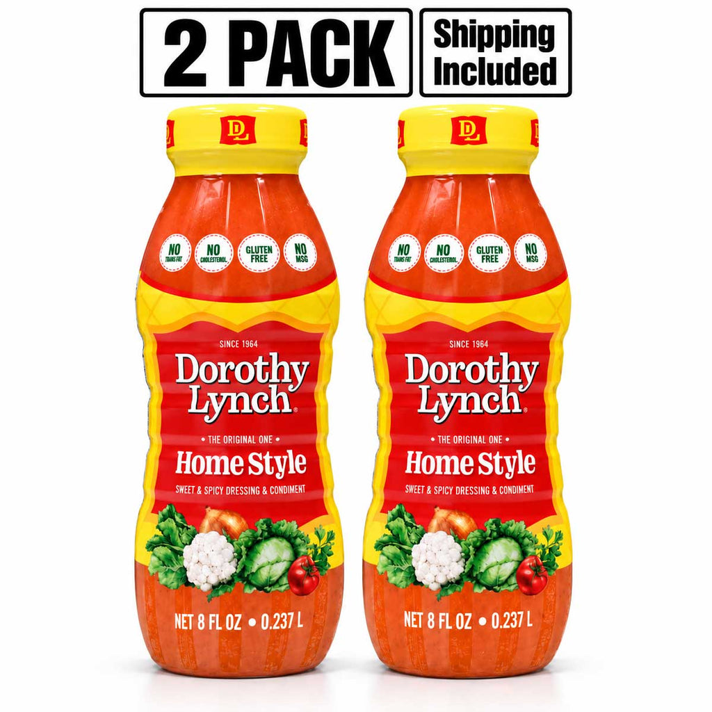 Homestyle Dorothy Lynch Salad Dressing | Pack of 2 | 8 oz | Gluten Free | Shipping Included