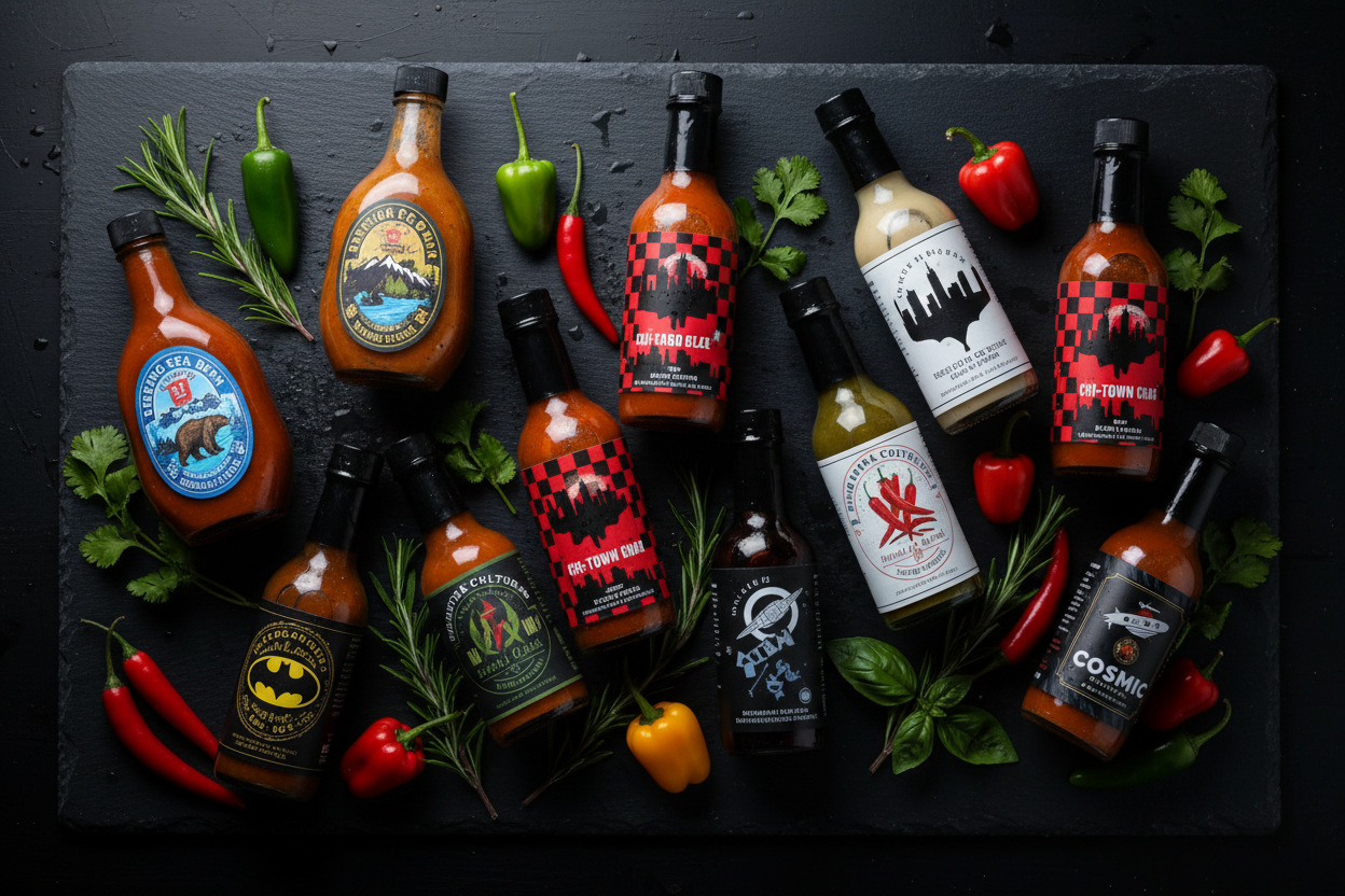 Hot Sauce Brands B & C Hero