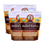 Organic Hulled Barley | 2 lb | Pack of 4 | Non-GMO | Grain Place Foods