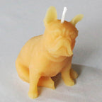 Puppy Dog Beeswax Candle