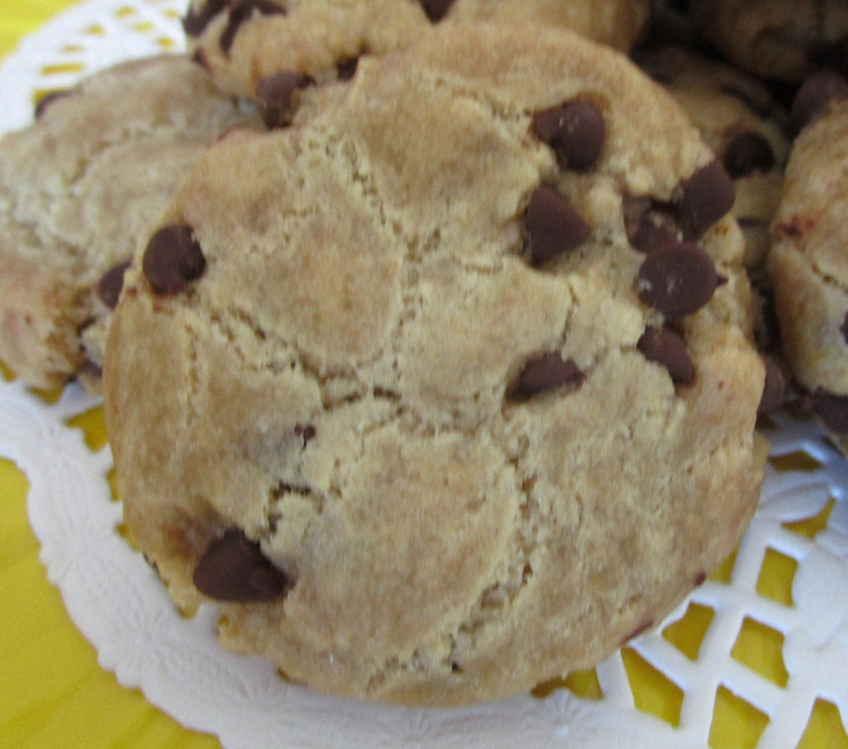 Gluten Free Chocolate Chip Cookie, Dairy Free, Egg Free, Nut Free, Vegan, School Safe, Birthday Gift, low sugar kids snack, Holiday Exchange