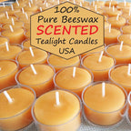 Handmade Scented Beeswax Tealights