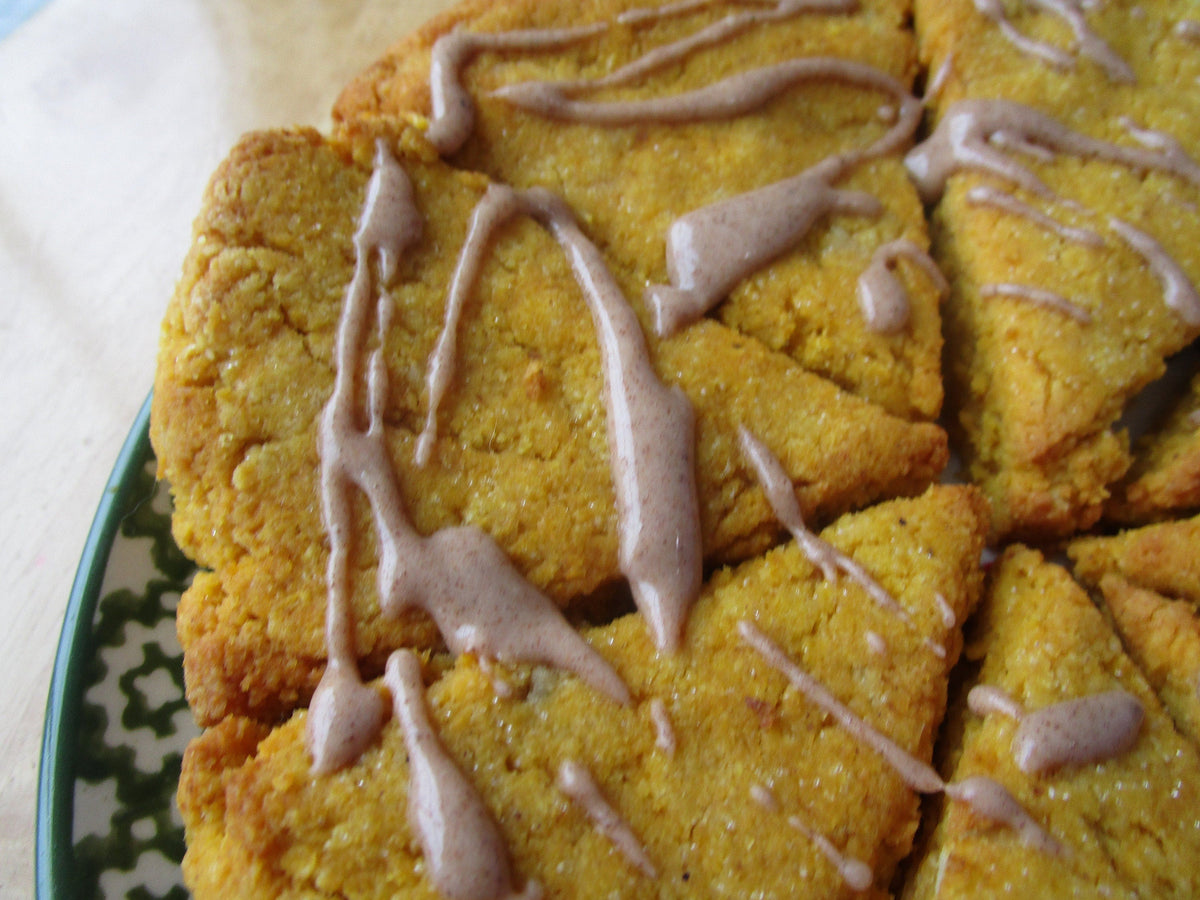 KETO Scones, Pumpkin Spice, Gluten Free, Dairy Free, Vegan, Grain Free, Sugar Free, Holiday Brunch, Christmas Gifts, Low Carb Fiber Snack