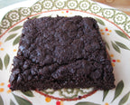 Gluten Free Brownies, Decadent Dark, Dairy Free, Vegan, Egg Free, Nut Free, Oat Free, Birthday Dessert, Coconut Sugar Snacks, Wellness Gift