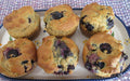 Gluten Free Blueberry Muffins, Dairy Free, Egg Free, Vegan, Nut Free, Low-Fat, Wellness gifts, Cleaning Eating Breakfast, Coconut Sugar