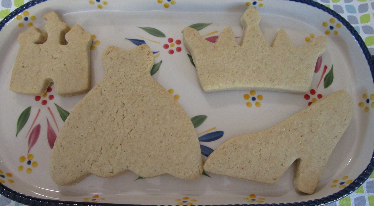 Gluten Free Cookie Kit, Princess, Egg Free, Dairy Free, 1st Birthday Girl, School Safe, Party favor, Castle, Tea Party, Cookie Decorating