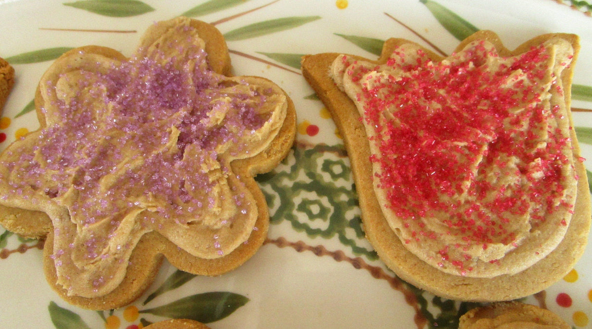 AIP Paleo Cookie, Maple Frosted, Grain Free, Dairy Free, Egg Free, Wedding, Birthday Gift, Tulip, Daisy, Holiday Gifts, Autoimmune Protocol