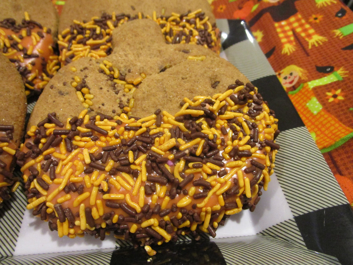 Gluten Free Chocolate Chip Cookies, Pumpkin, Dairy Free, Egg Free, Vegan, Nut Free, School Safe Snacks, Halloween Treats, Thanksgiving Gift