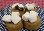 Gluten Free Smores Mini Donut Ring, Dairy Free, Egg Free, Vegan, Marshmallow treat, School Safe Snacks, Nut Free, Birthday sweets, Halloween
