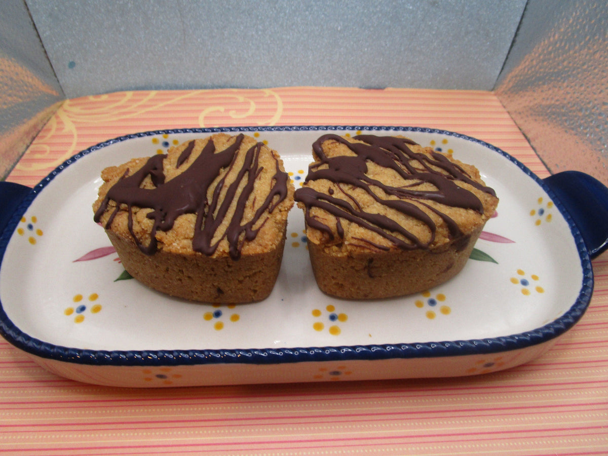 Gluten Free Peanut Butter Cookie Cup Hearts, Dairy Free, Vegan, Chocolate Drizzled, Anniversary Gifts, Wedding Dessert, Love, Sweet 16 Party