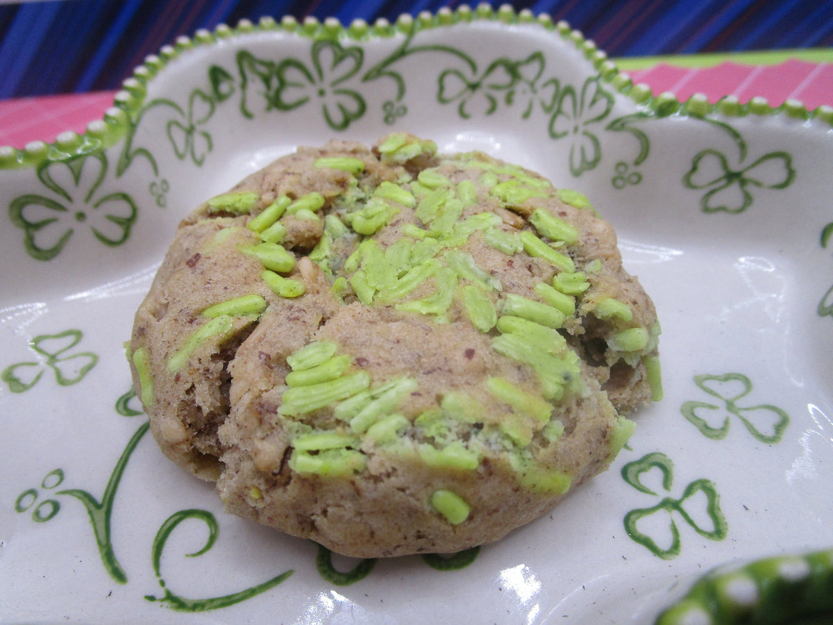 Lactation Cookies, Gluten Free, Vegan, Dairy Free, Egg Free, Saint Patrick's Day, Breastfeeding, Brewer's Yeast, New Mom Gift, All Natural