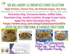 Protein Cookie, Gluten Free, Dairy Free, Egg Free, Birthday Cake, Nut Free, No Refined Sugar, Vegan, Anabolic diet, Low Calorie , Collagen