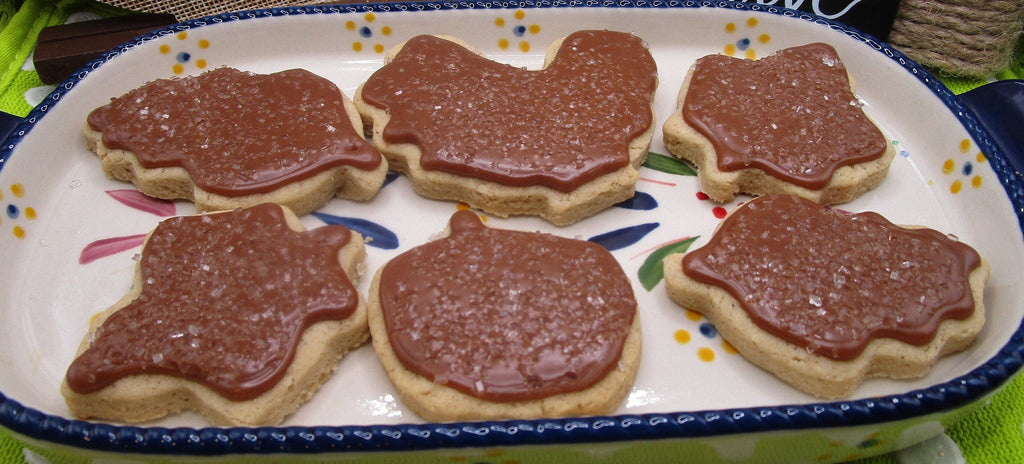 Gluten Free Sugar Cookies, Iced, Vegan, Dairy Free, Allergy Friendly, School Safe, No Artificial Dyes, Thanksgiving Cookies, Peanut Free