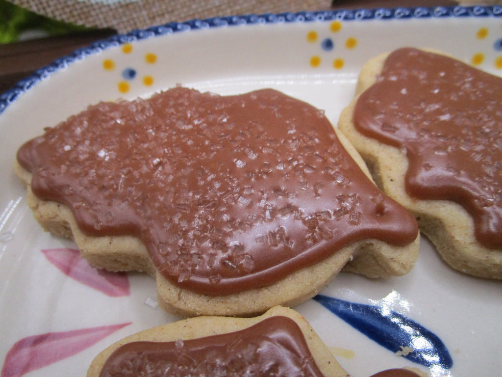 Gluten Free Sugar Cookies, Iced, Vegan, Dairy Free, Allergy Friendly, School Safe, No Artificial Dyes, Thanksgiving Cookies, Peanut Free
