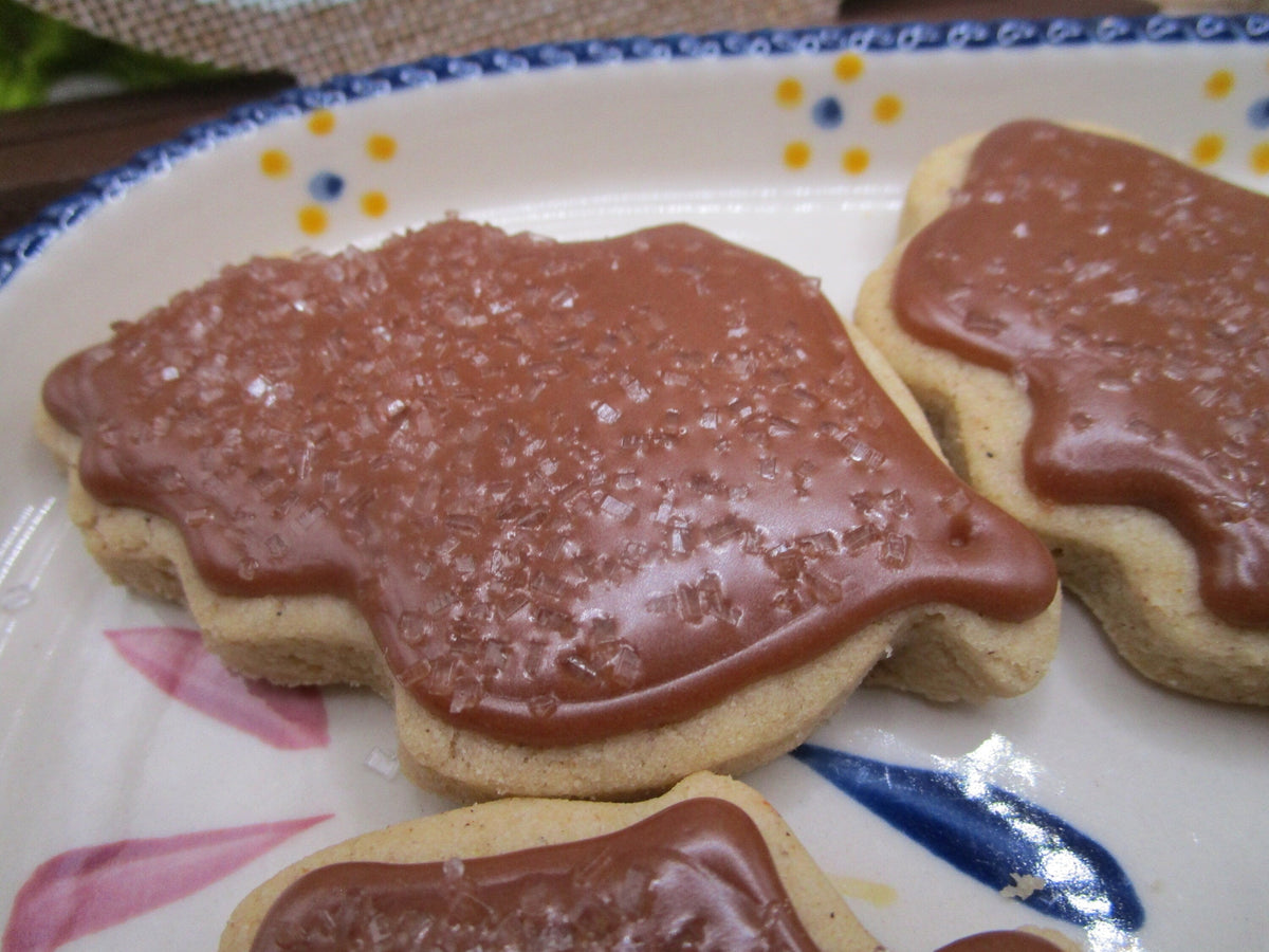 Gluten Free Sugar Cookies, Iced, Vegan, Dairy Free, Allergy Friendly, School Safe, No Artificial Dyes, Thanksgiving Cookies, Peanut Free