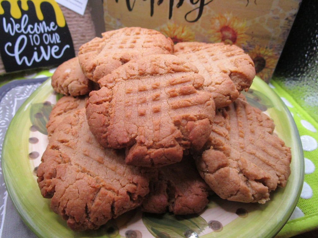 Gluten Free Peanut Butter Cookie, Dairy Free, Egg Free, Vegan, Maple Sugar, Birthday Gift, Chewy, Sweet& Salty Snack, Vegan, Cookie Exchange
