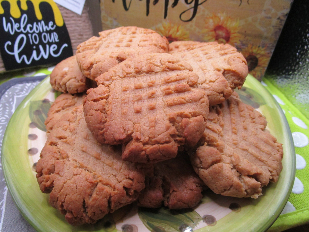Gluten Free Peanut Butter Cookie, Dairy Free, Egg Free, Vegan, Maple Sugar, Birthday Gift, Chewy, Sweet& Salty Snack, Vegan, Cookie Exchange