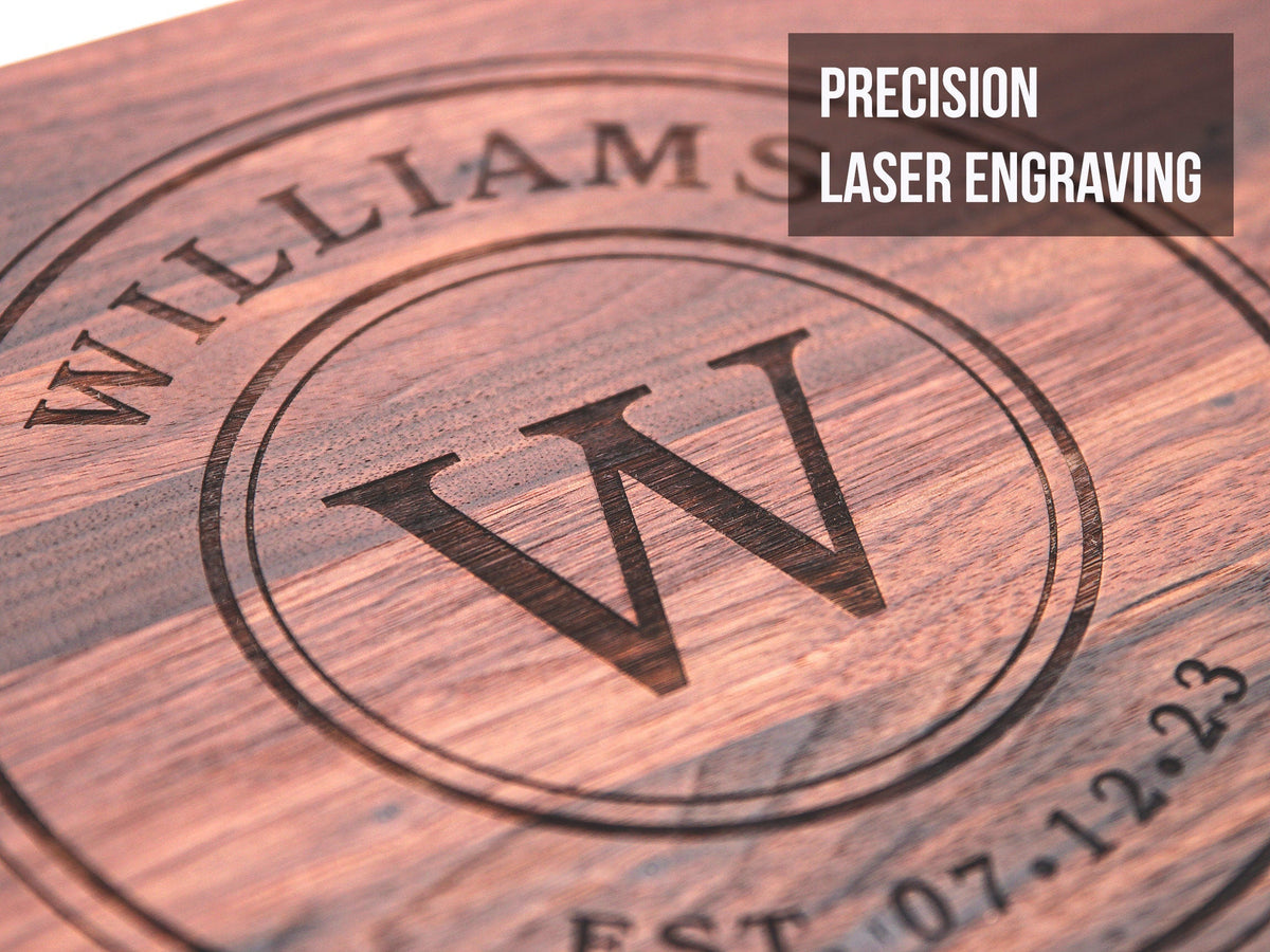 Personalized Cutting Board Wedding Gift, Customize your Walnut and Maple Boards, Engraved Engagement Gift, Unique Bridal Shower Present