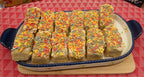 Gluten Free Sugar Free Cookie Dessert Bars, Dairy Free, Vegan, Nut Free, Birthday Gifts, Natural Sprinkled, Low-Calorie Snacks, School Safe