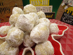 Sugar Free Mexican Wedding Cookies, Gluten Free, Dairy Free, Egg Free, Vegan, Russian Teacake, Low Fat, Holiday treat, Pecan Meltaway Cookie