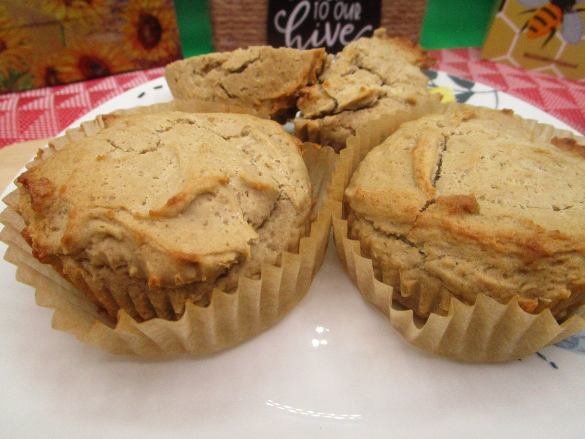 Gluten Free High Protein Muffins, Dairy Free, Egg Free, Vegan, Sugar Free, Monk Fruit, Collagen, Blueberry, Post Work Out Snacks, Pumpkin