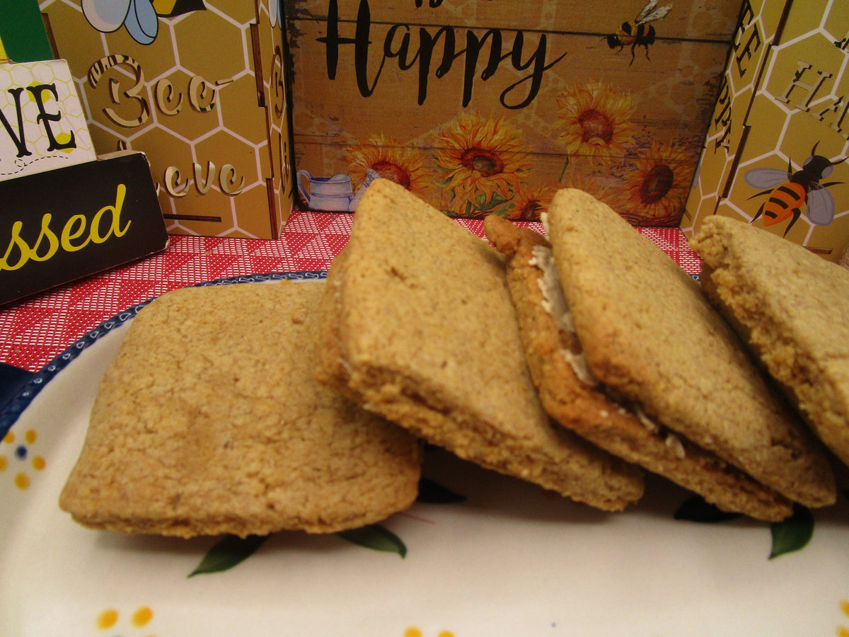 AIP Paleo Tiger Nut Cookie Sandwich, Maple Cream, Gluten Free, Grain Free, Dairy Free, Vegan, Autoimmune Protocol, Fiber Snack, Cassava Free