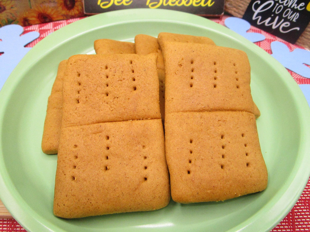 Gluten Fre Graham Crackers, Dairy Free, Vegan, Egg Free, Nut Free, Organic Healthy Snacks, Low Sugar, Smores, Camping, School Safe, Cinnamon