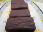 Chocolate Covered Peanut Butter Cookie Bar, Gluten Free, Dairy Free, Vegan Candy, Clean Eating Snack, Maple Sugar, Birthday Gift, July 4th
