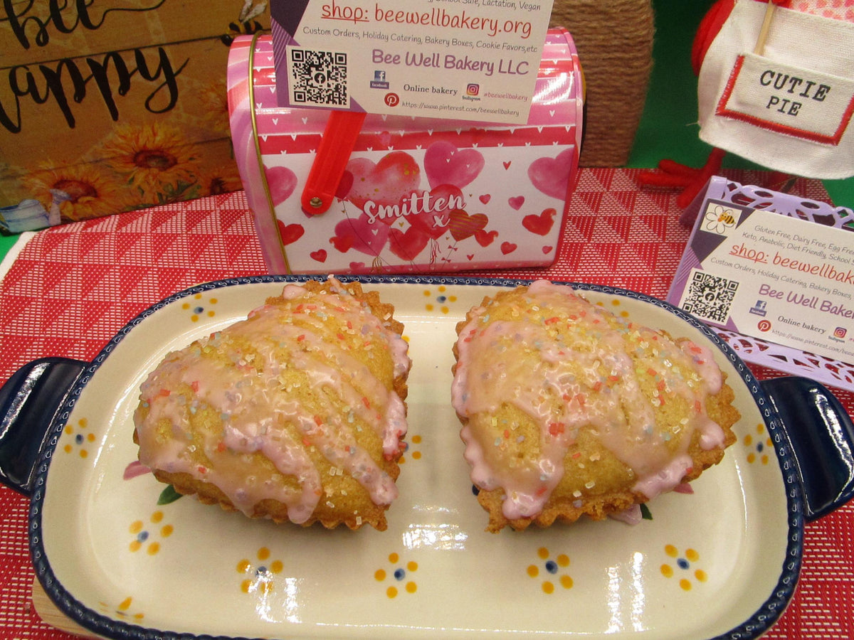Sugar Free Cake, Gluten Free, Hearts, Dairy Free, Egg Free, Vegan, Vanilla, Chocolate, Love Dessert, Happy Anniversary, Valentine's Day Gift