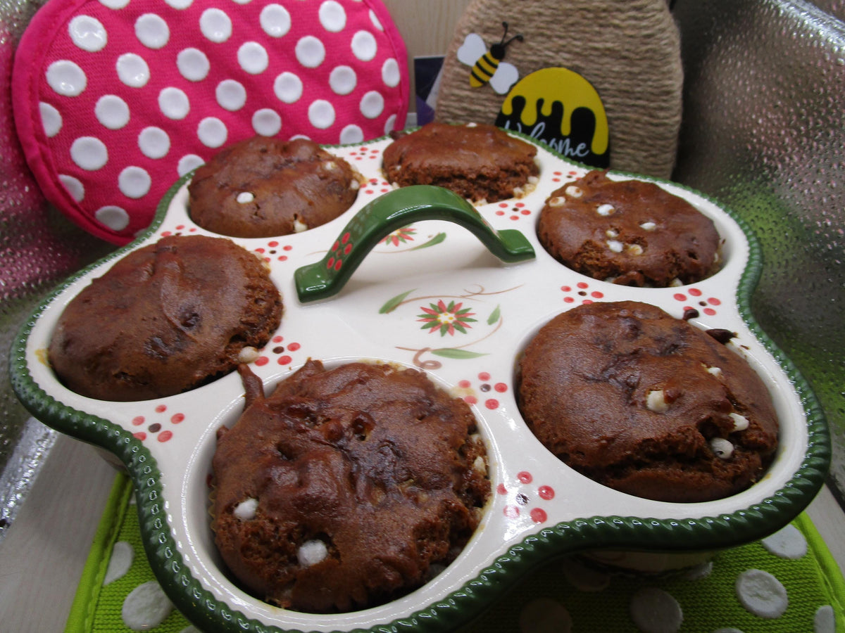 Gluten Free Muffins, White Chocolate Chip, Dairy Free, Egg Free, Vegan, Nut Free, Soy Free, Reduced Sugar, Easter Breakfast, Healthy Snacks