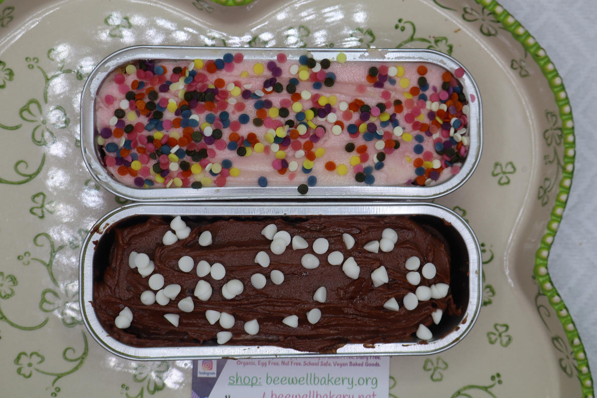 Gluten Free Snack Cakes, Dairy Free, Egg Free, Vegan, Peanut Free, Allergy Friendly Bakery, Natural Sprinkles, Birthday Dessert Bar, Wedding