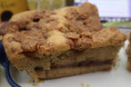 Sourdough Coffee Crumb Cake, Gluten Free, Dairy Free, Egg Free, Vegan, Nut Free, Birthday Gift, Cinnamon Swirl, Yeast Free, Holiday Dessert